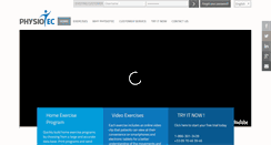 Desktop Screenshot of physiotec.ca