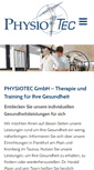 Mobile Screenshot of physiotec.net